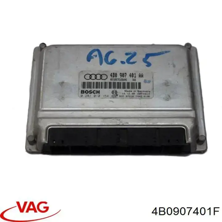 Електронний блок керування двигуном 4B0997401AX VAG