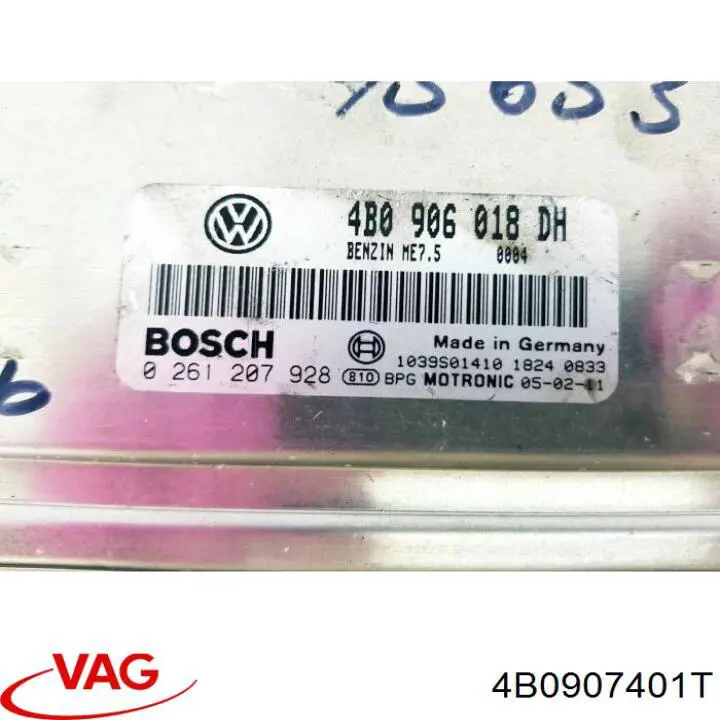ЕБУ VAG 4B0907401T ціна, від 63.35 USD