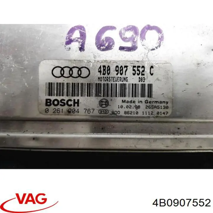  VAG 4B0907552 ціна, від 207.93 USD