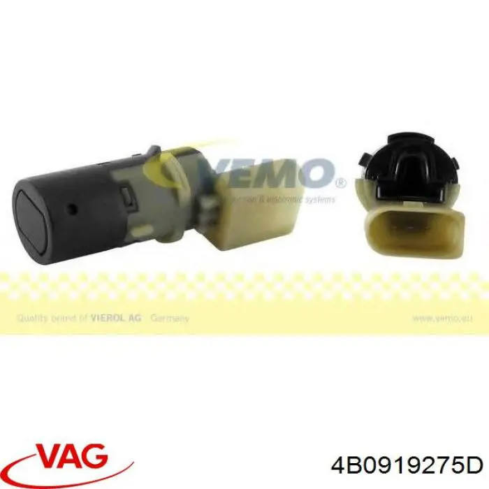 Купити 4B0919275D VAG Датчик сигналізації паркування (парктронік), задній