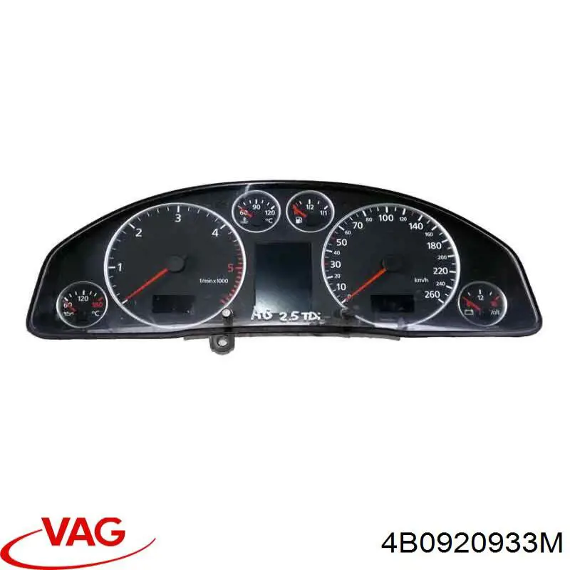 4B0920933M VAG Щиток приладів додатковий