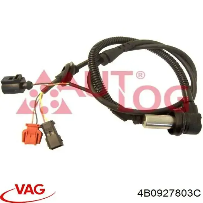 Купити 4B0927803C VAG Датчик АБС (ABS) передній