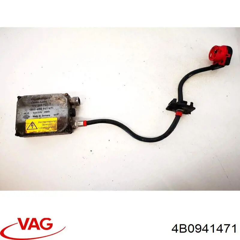 Блок розпалювання, ксенон 4B0941471 VAG