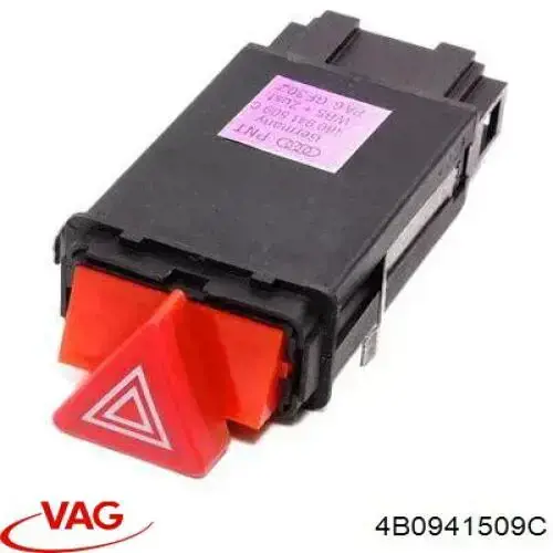 Кнопка аварійки 4B0941509C VAG