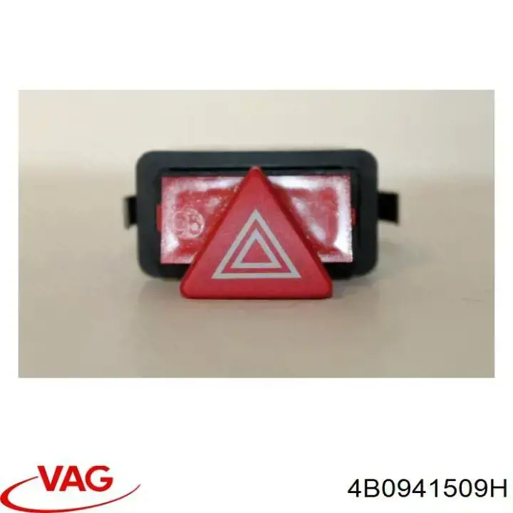 Кнопка включення аварійної сигналізації VAG 4B0941509EB98 ціна, від 83.25 USD