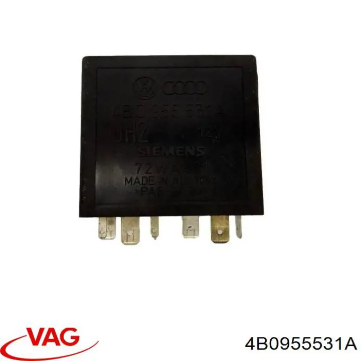 Реле двірників 4B0955531A VAG