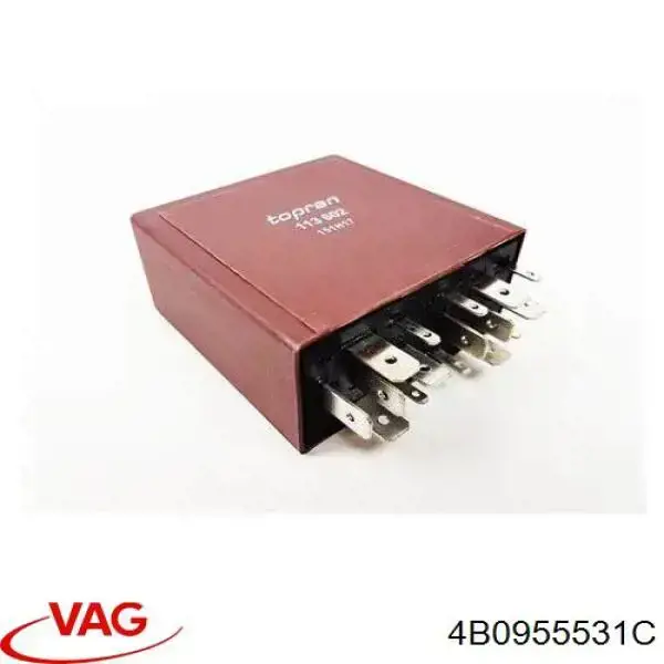 Купити 4B0955531C VAG Реле управління склоочисника