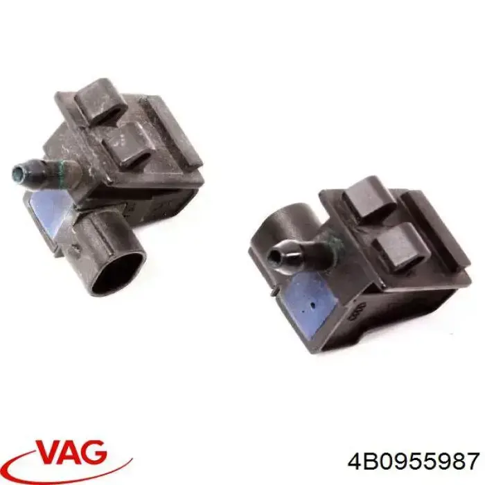 Форсунка омивача скла лобового, ліва VAG 4B0955987 ціна, від 10.13 USD