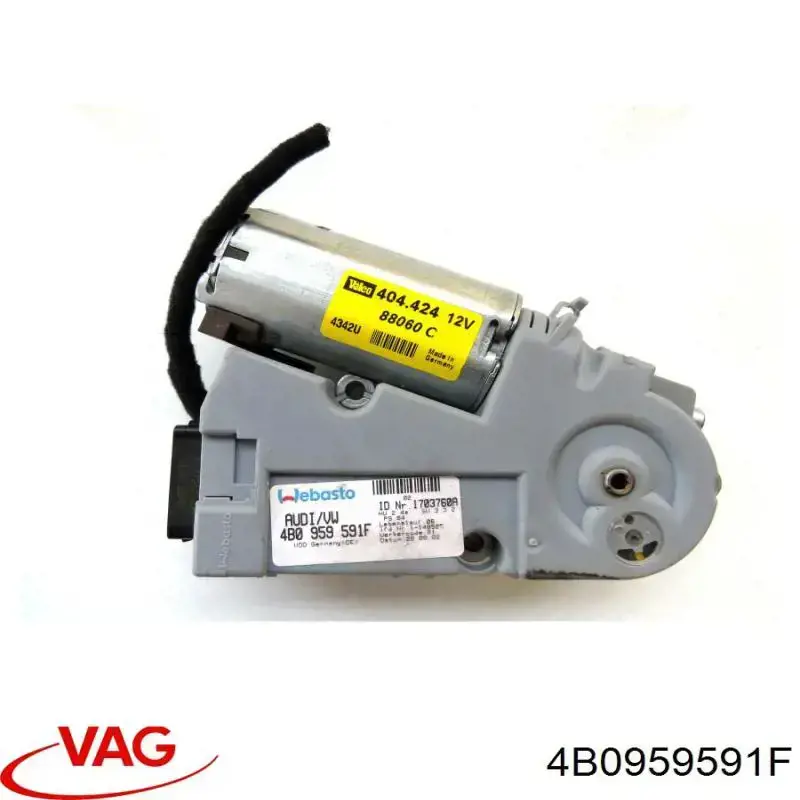 Купити 4B0959591F VAG Двигун приводу люка