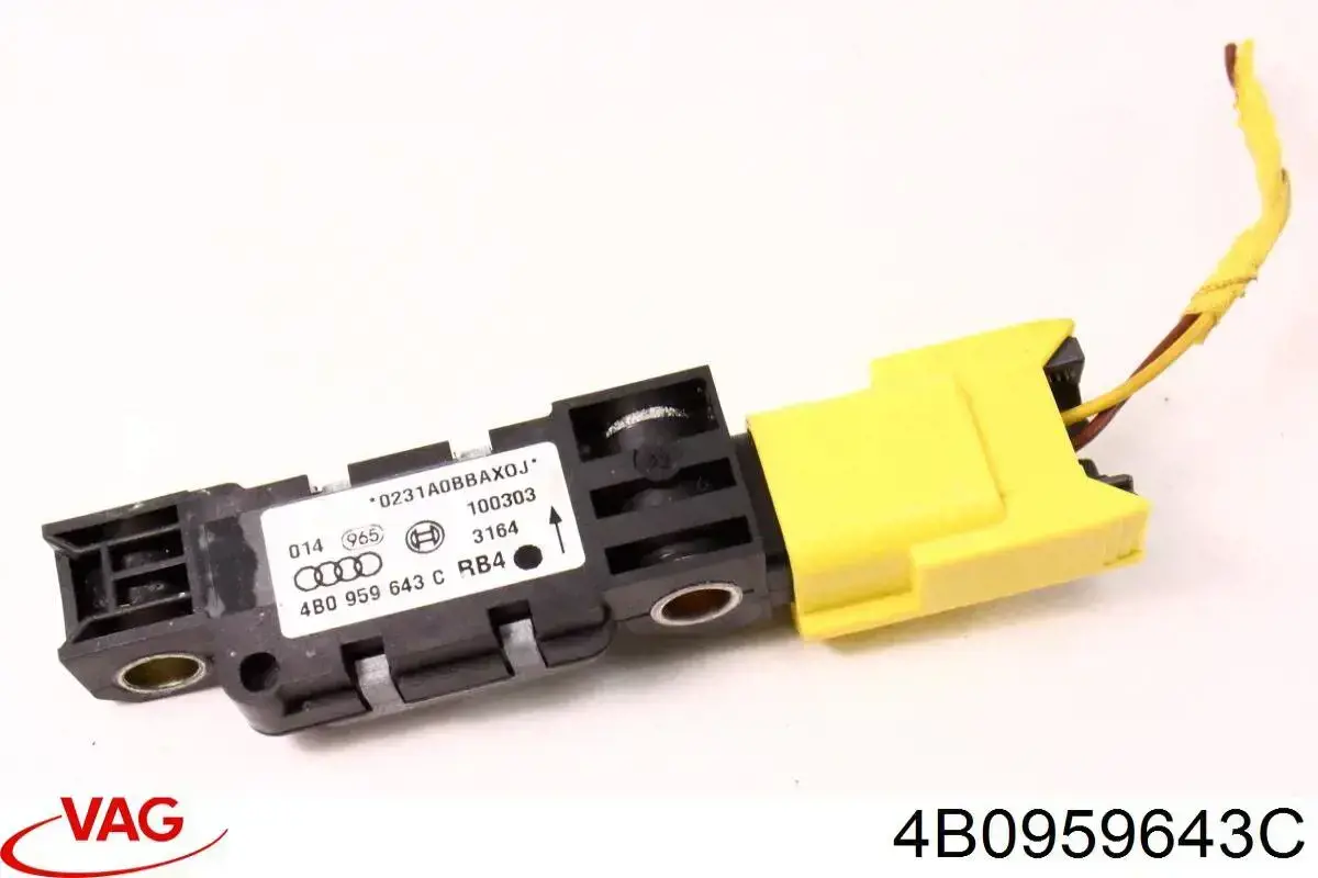 Купити 4B0959643C VAG Датчик AIRBAG передній