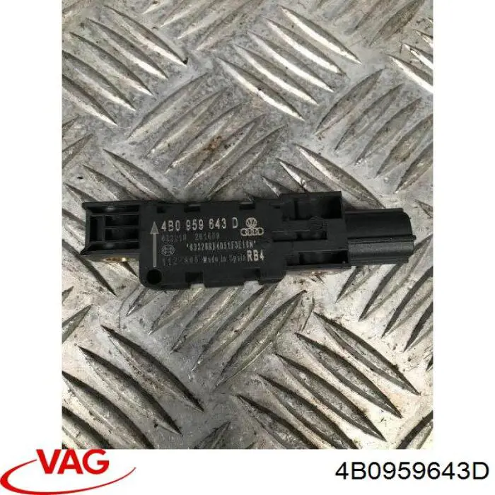 Датчик подушки безпеки VAG 4B0959643D