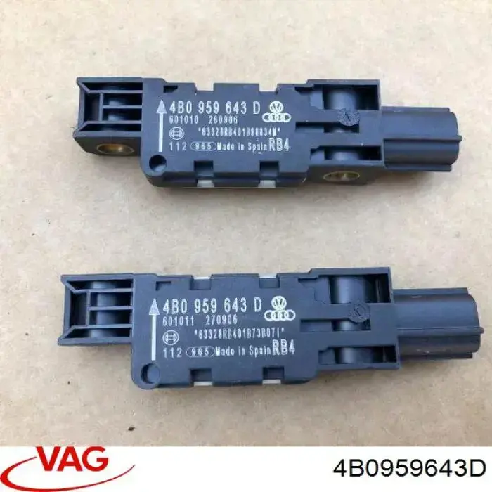 Датчик Айрбег передній VAG 4B0959643D ціна, від 3.37 USD