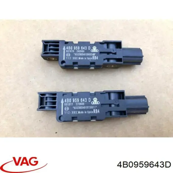 Купити 4B0959643D VAG Датчик AIRBAG передній