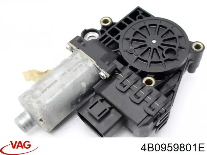4B0959801E VAG Мотор склопідйомника водійських дверей