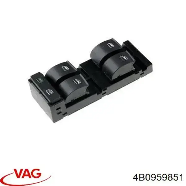 4B0959851 VAG кнопковий блок керування склопідіймачами передній лівий
