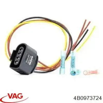 Роз'єм (фішка) котушки запалювання 4B0973724 VAG