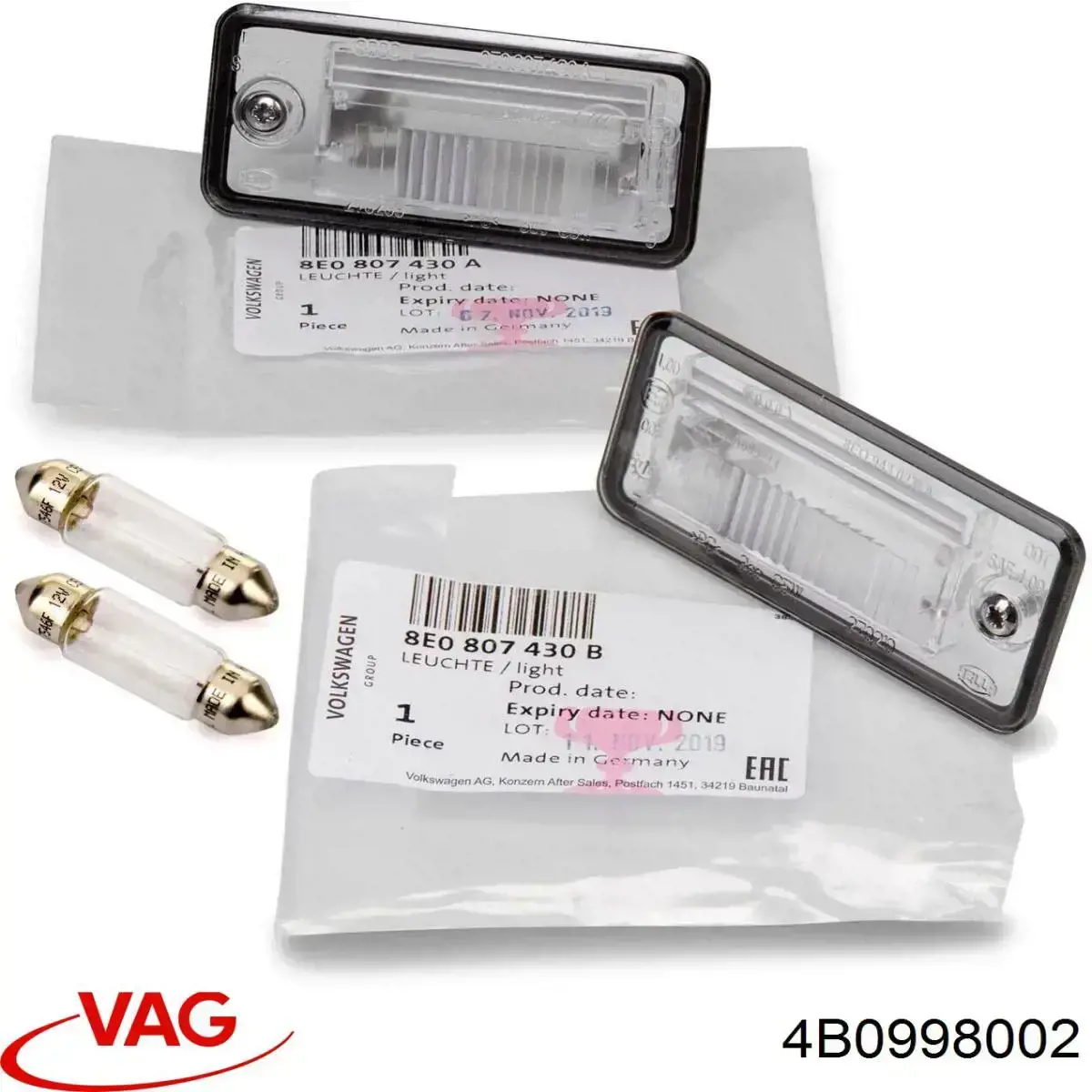 Щітки склоочисника 4B0998002 VAG