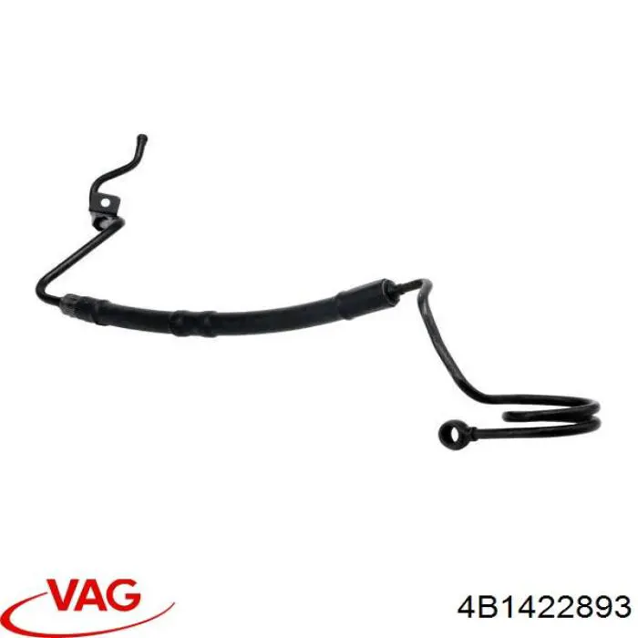 Купити 4B1422893 VAG Шланг ГПК, високого тиску рейки керма