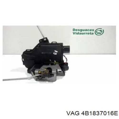 Замок передніх пасажирських дверей VAG 4B1837016E ціна, від 31.91 USD
