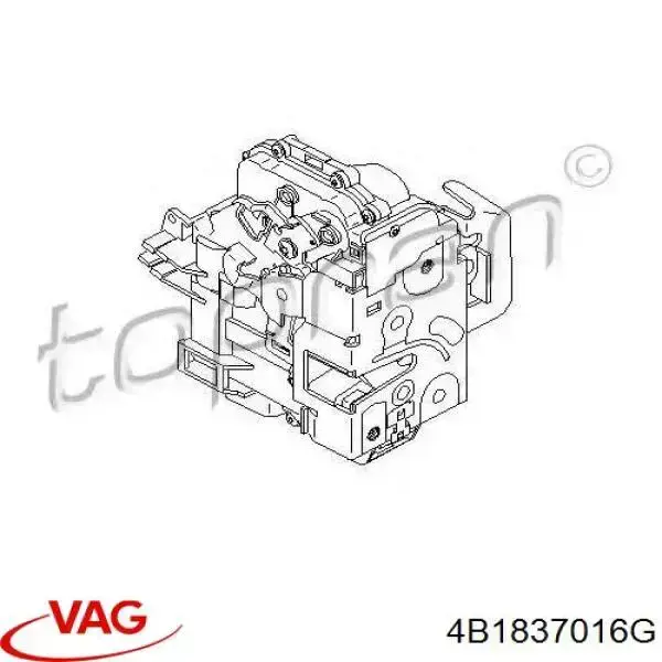 Замок передніх пасажирських дверей VAG 4B1837016G ціна, від 25.34 USD