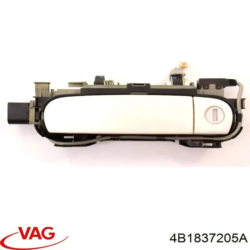 Ручка передньої двері зовнішня ліва VAG 4B1837205A ціна, від 5.07 USD