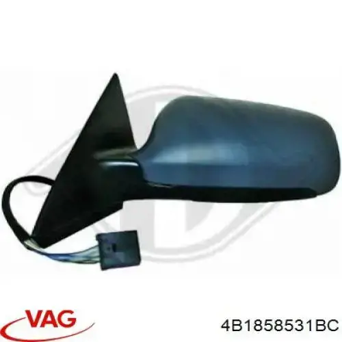 Ліве бічне дзеркало VAG 4B1858531BC ціна, від 22.57 USD