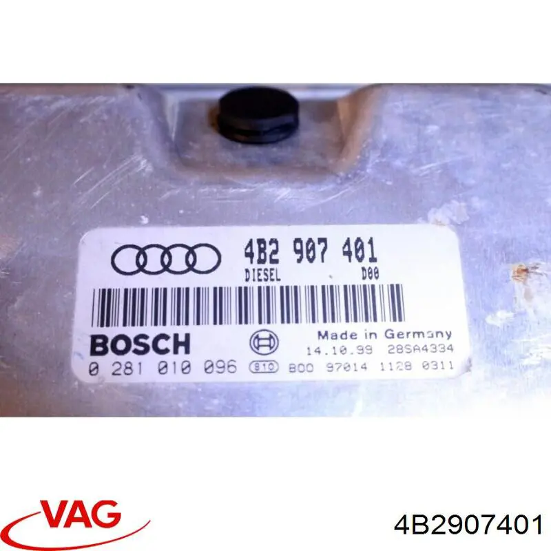 Блок двигуна VAG 4B2907401