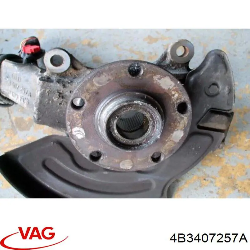 Цапфа поворотного кулака VAG 4B3407257A ціна, від 51.76 USD
