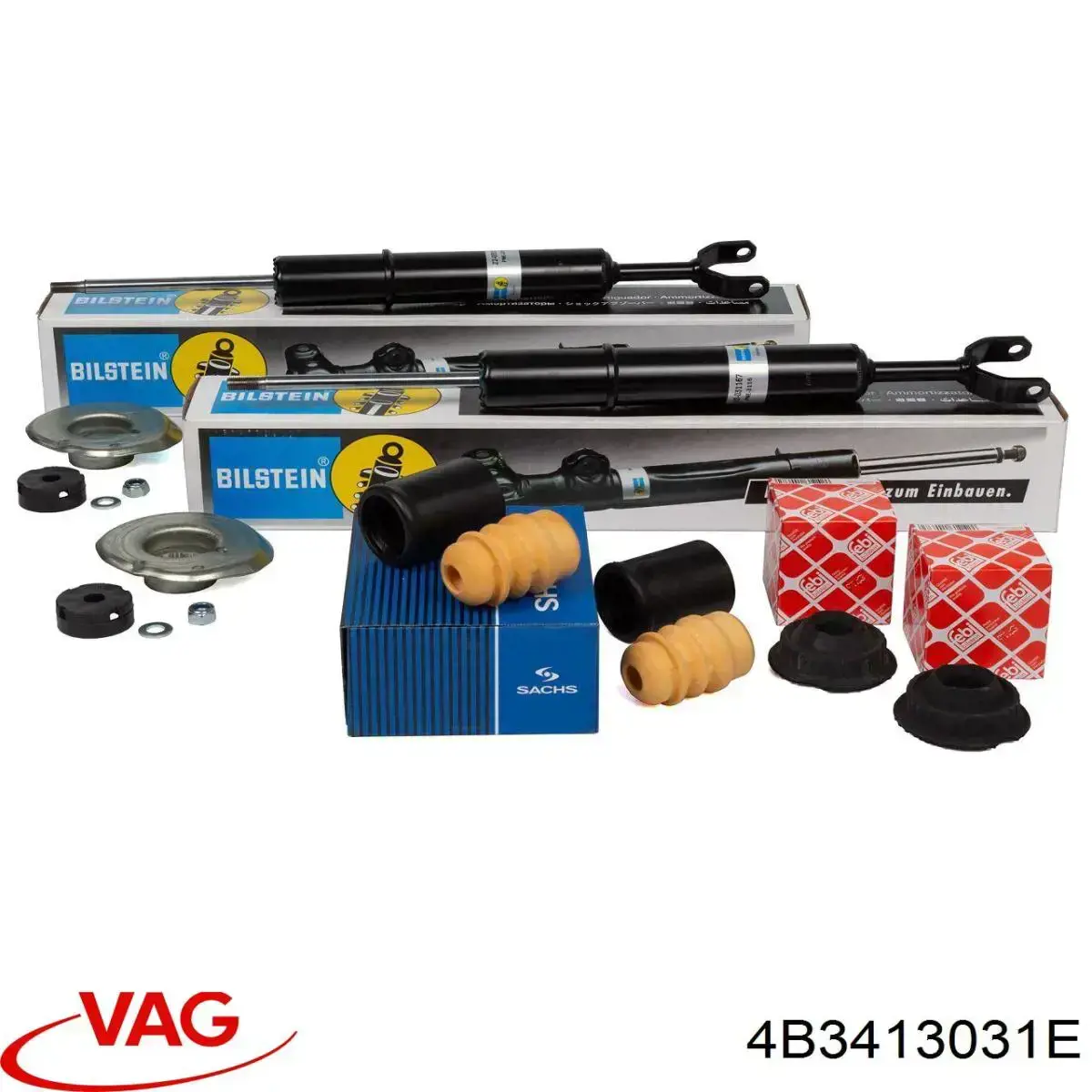 Амортизатор передній 4B3413031E VAG