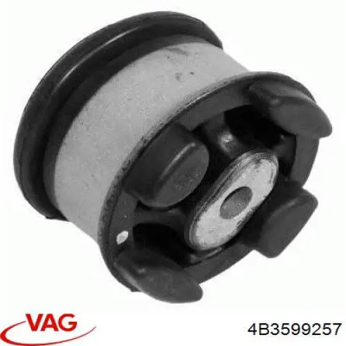 Купити 4B3599257 VAG Сайлентблок траверси кріплення заднього редуктора, задній