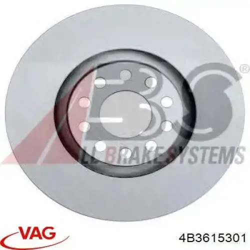 Купити 4B3615301 VAG Ротор гальмівний