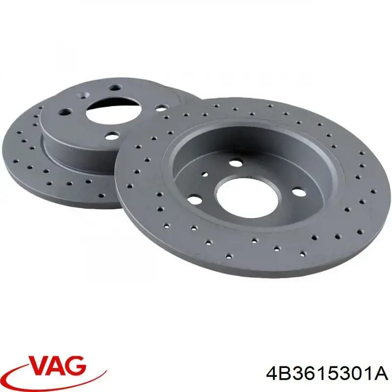 4B3615301A VAG Гальмо дискове переднє