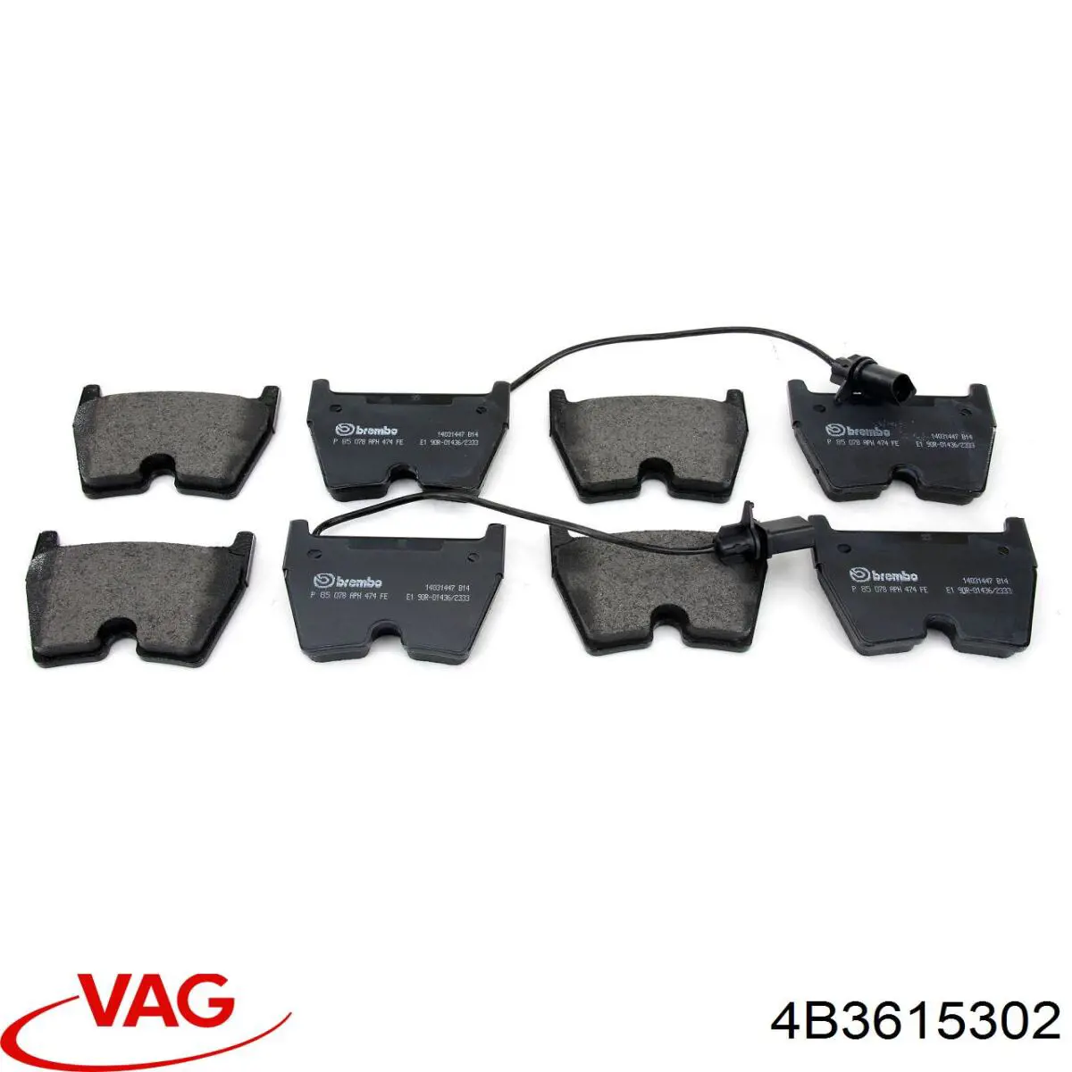 Купити 4B3615302 VAG Ротор гальмівний