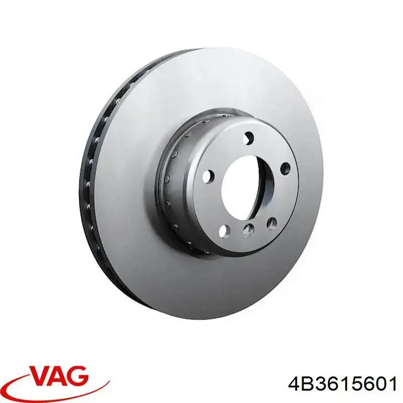 Купити 4B3615601 VAG Диск заднього гальма
