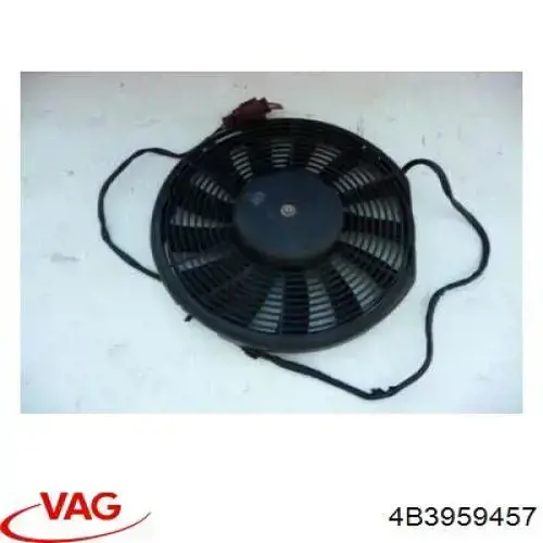 8D0959457 VAG Електровентилятор кондиціонера в зборі (двигун + крильчатка)