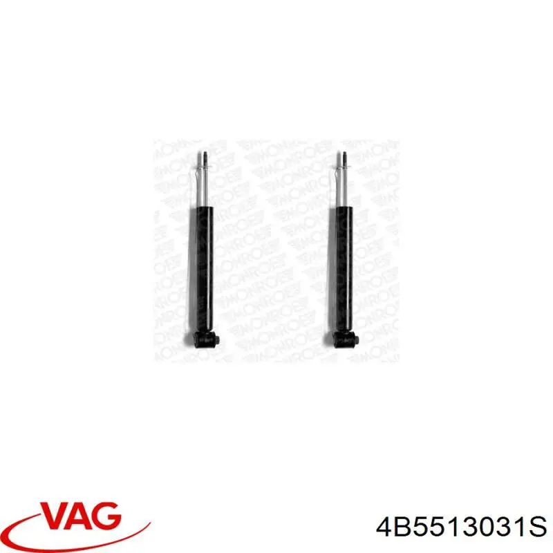 Купити 4B5513031S VAG Стійка амортизатора задня