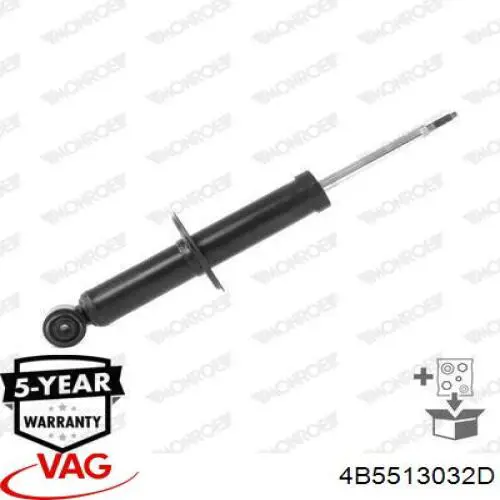 Купити 4B5513032D VAG Стійка амортизатора задня