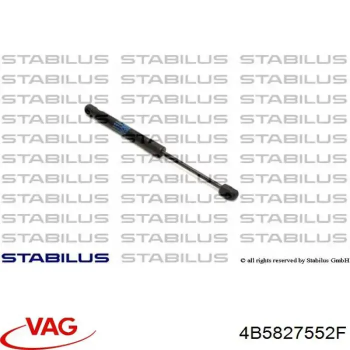 Амортизатор кришки багажника VAG 4B5827552F