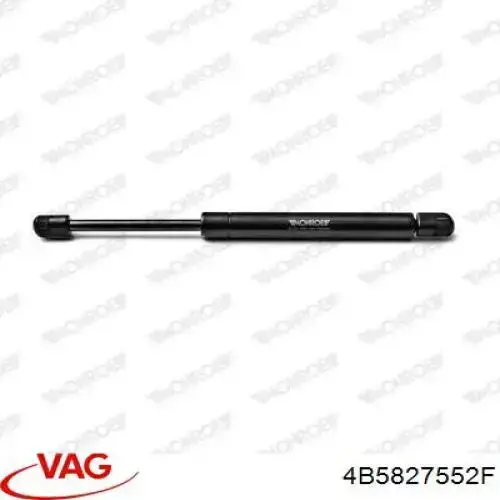 4B5827552F VAG Амортизатор кришки багажника / двері 3/5-ї задньої