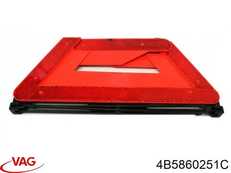 Знак аварійної зупинки VAG 4B5860251C ціна, від 12.67 USD