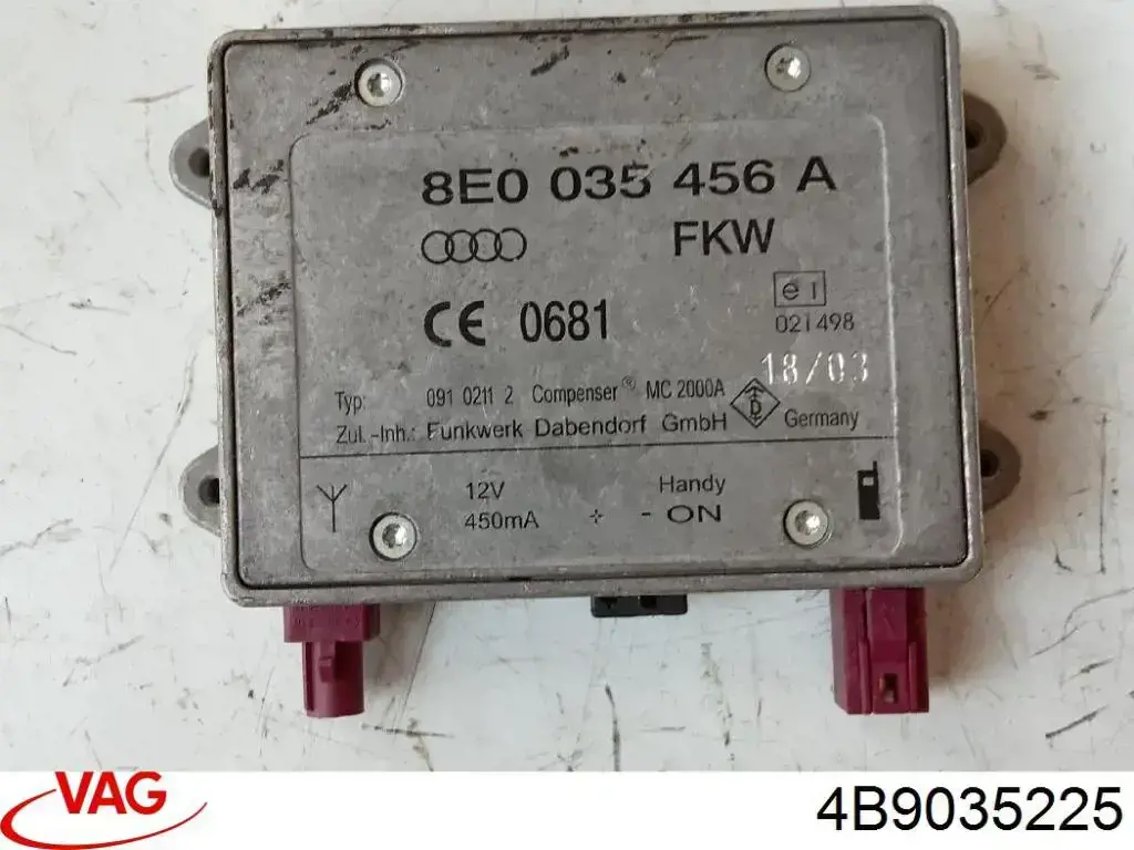  VAG 4B9035225 ціна, від 5.07 USD