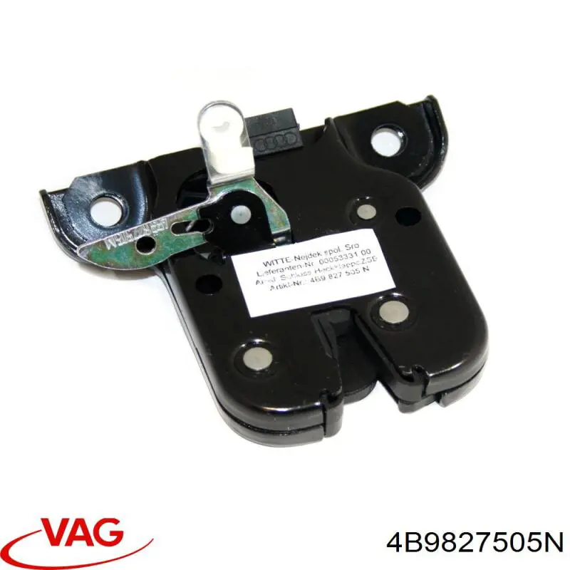 Купити 4B9827505N VAG Замок 3/5-х дверей, задній