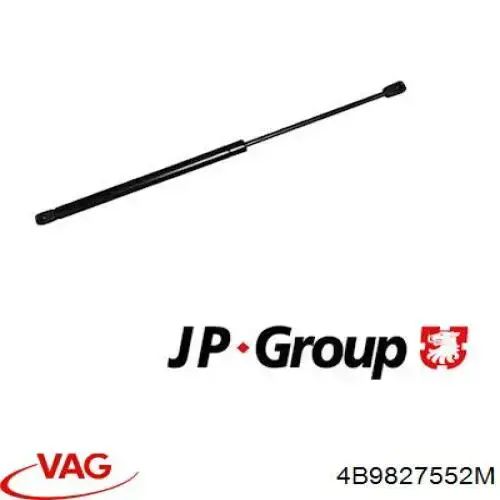 Амортизатор двері задньої VAG 4B9827552M ціна, від 8.72 USD