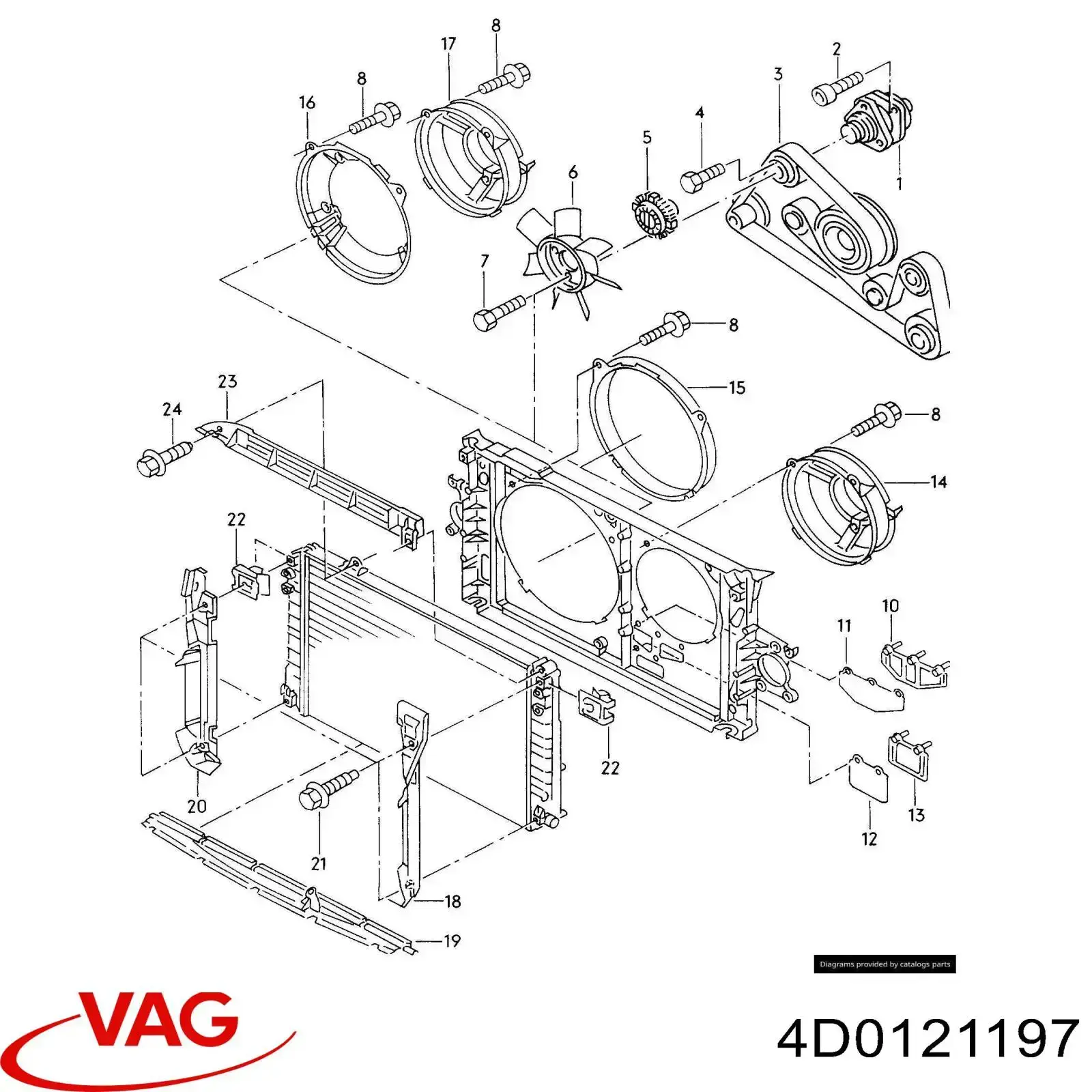 4D0121197 VAG 