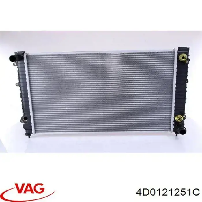 4D0121251C VAG Радіатор охолодження двигуна