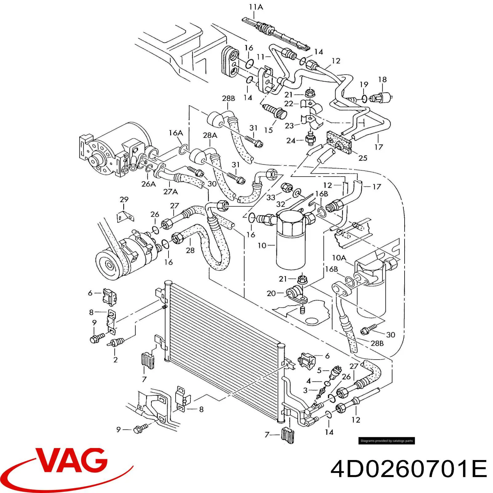 4D0260701E VAG 