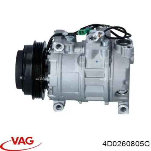 Купити 4D0260805C VAG Компресор кліматичної установки