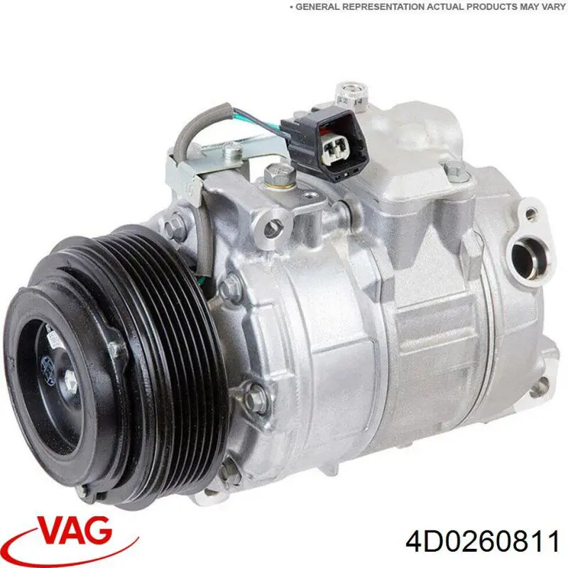 Купити 4D0260811 VAG Муфта компресора кондиціонера
