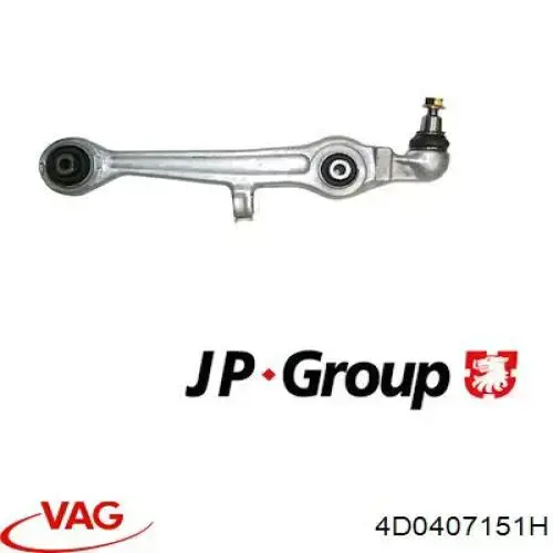Важіль передньої підвіски нижній, лівий/правий VAG 4D0407151H ціна, від 36.51 USD