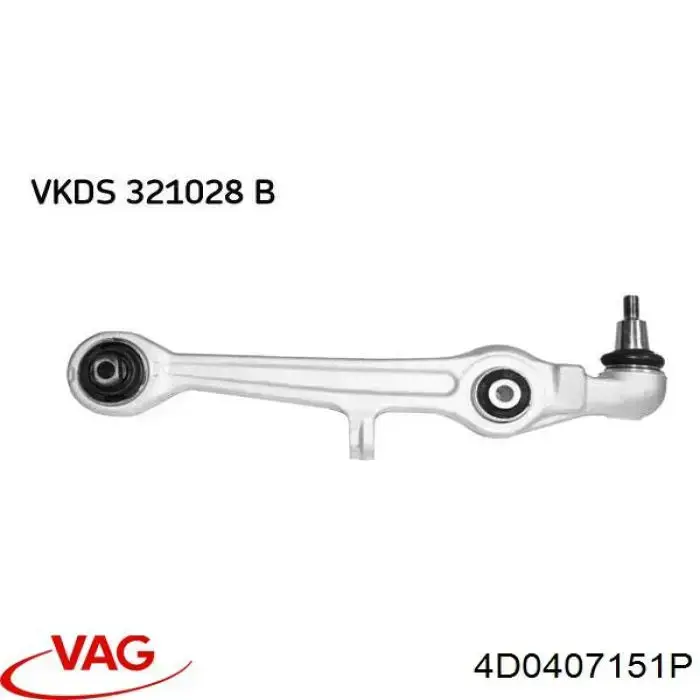 4D0407151P VAG Стійки і важелі підвіски